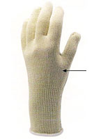 S-TEX#521 Kevlar Grip Glove Cut Resistant Inner Glove Image