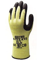 S-TEX KV3 Glove LEVEL 5++ PROTECTION Kevlar liner reinforced with stainless steel. Latex-coated palm. Image