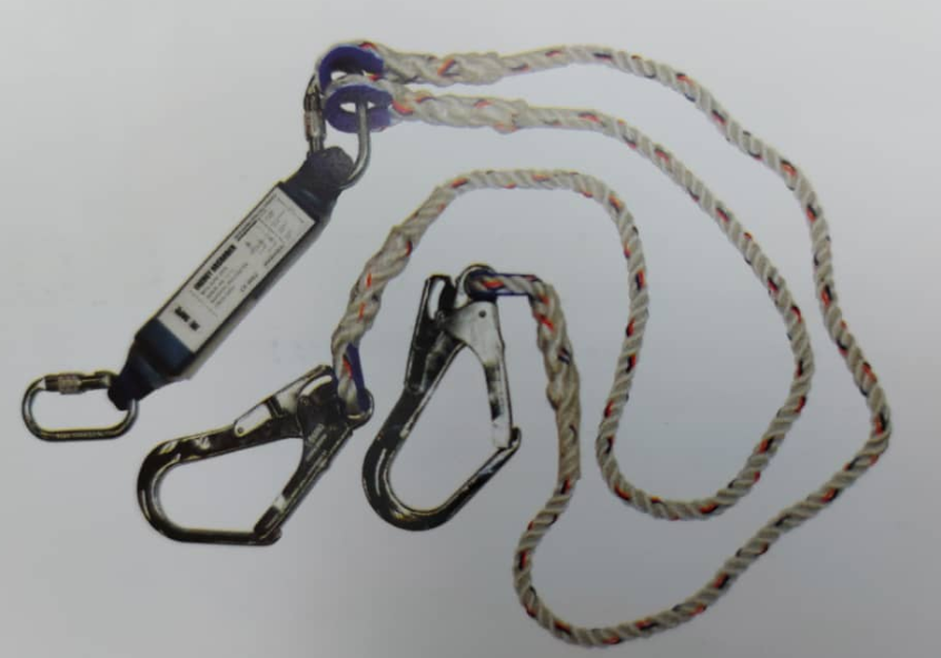 Beesafe Twin Energy Absorbing Lanyard Image