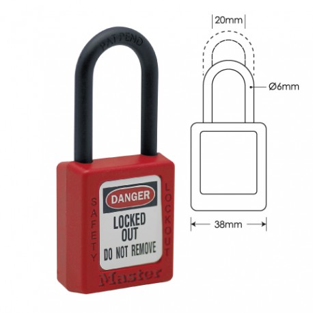 Zenex 406 Safety Padlock Image