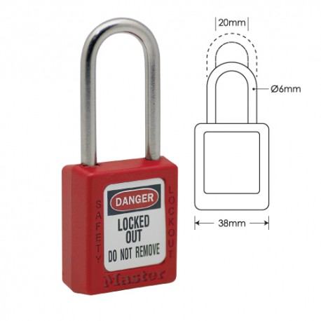 Zenex 410 Safety Padlock Image