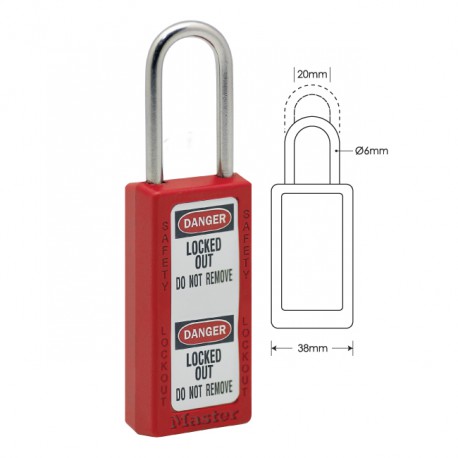 Zenex 411 Safety Padlock Image