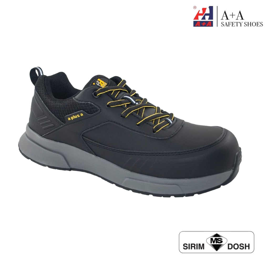 A+A Safety Shoes – Belfast model, front and side view