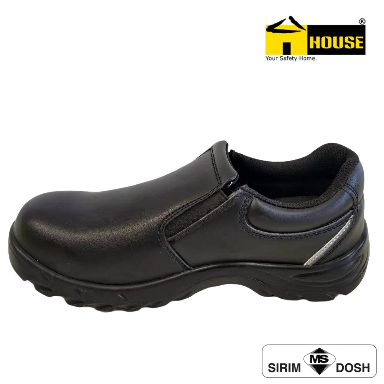 House Safety Shoes – Berlin model, front and side view